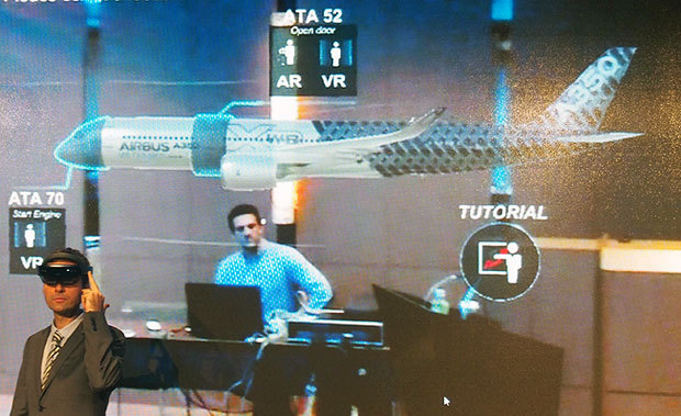 тренажер виртуальной реальности для команды airbus